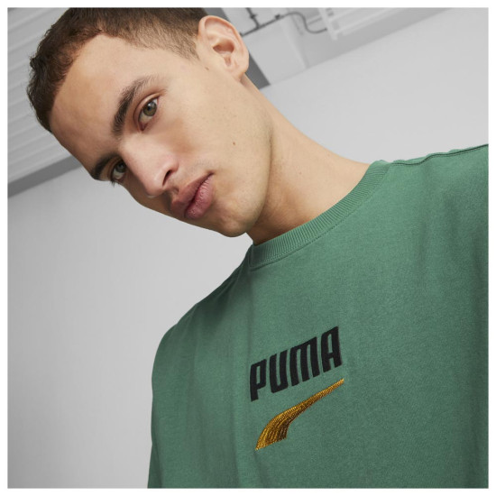 Puma Ανδρική κοντομάνικη μπλούζα Downtown Logo Tee